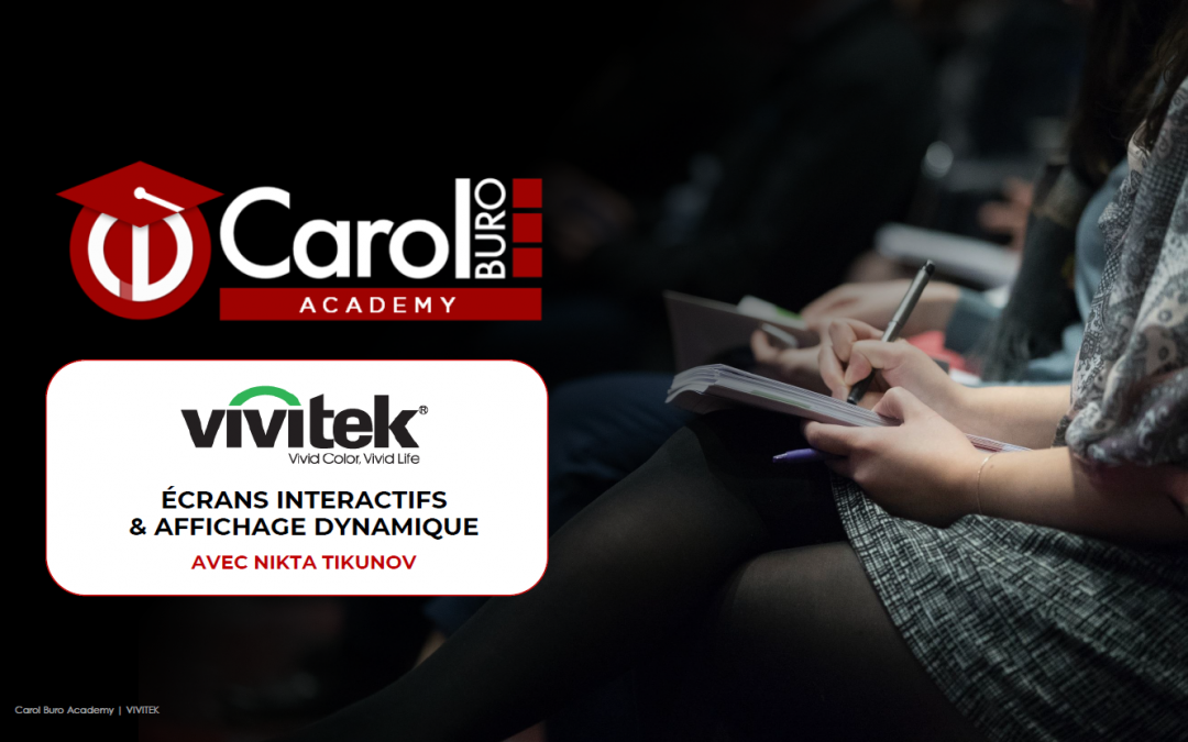 La Gamme d’écrans VIVITEK