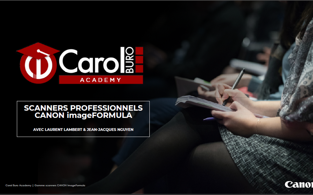 La gamme imageFORMULA de Canon