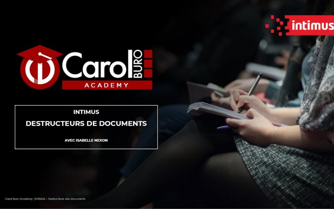 Les Destructeurs de documents Intimus