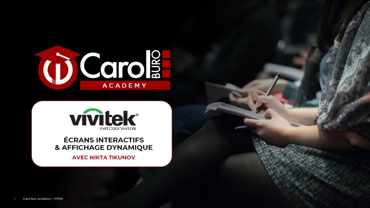 La Gamme d’écrans Vivitek