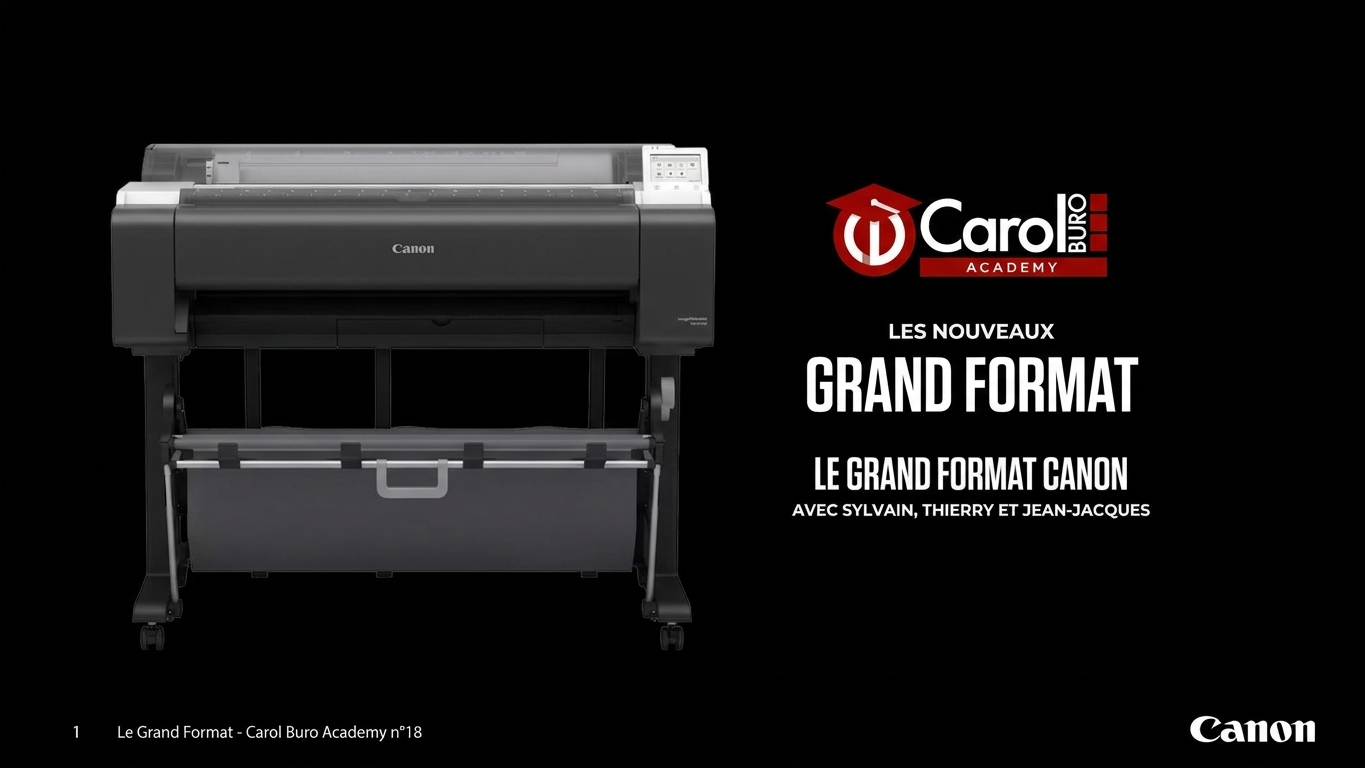 Les Nouveautés Grand Format Canon